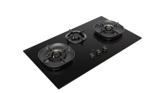 Electrolux 90cm Built-In Gas Hob with 3 Cooking Zones EHG9351BC - Click Image to Close